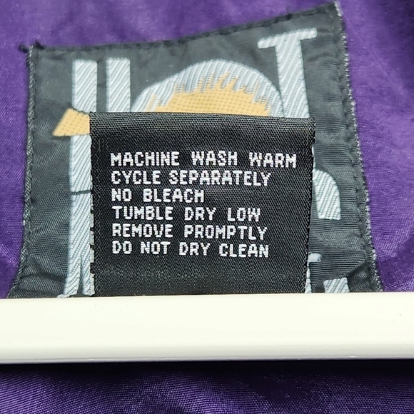 Vintage 80s 90s Hot Music Ski Jacket Winter Coat Graphic Women's Size Medium - Picture 11 of 11